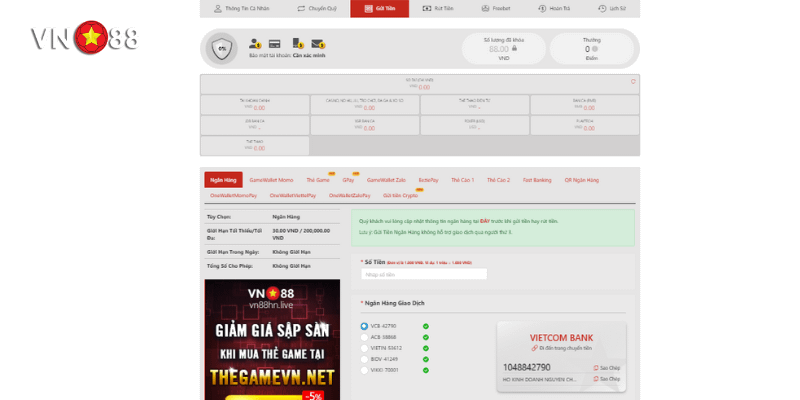 Chọn cách thức giao dịch và thực hiện theo yêu cầu